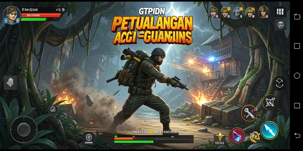 Gameplay mendebarkan GTPIDN dalam aksi penuh tantangan.