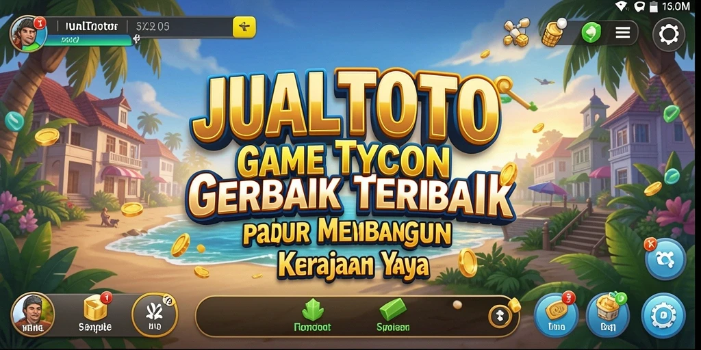 Gameplay seru dan menantang di JUALTOTO dengan strategi bisnis.