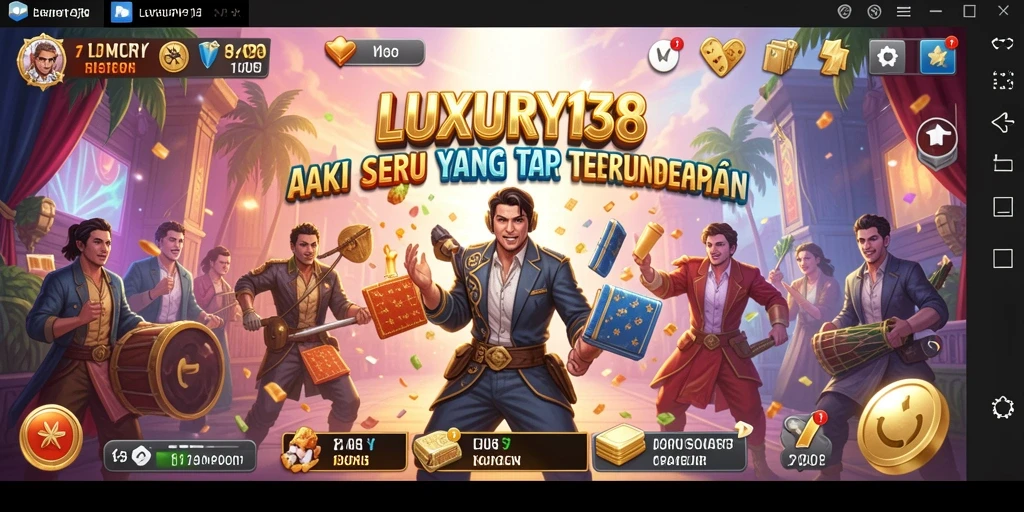 Tampilan aksi mendebarkan dalam LUXURY138 dengan grafis menawan.