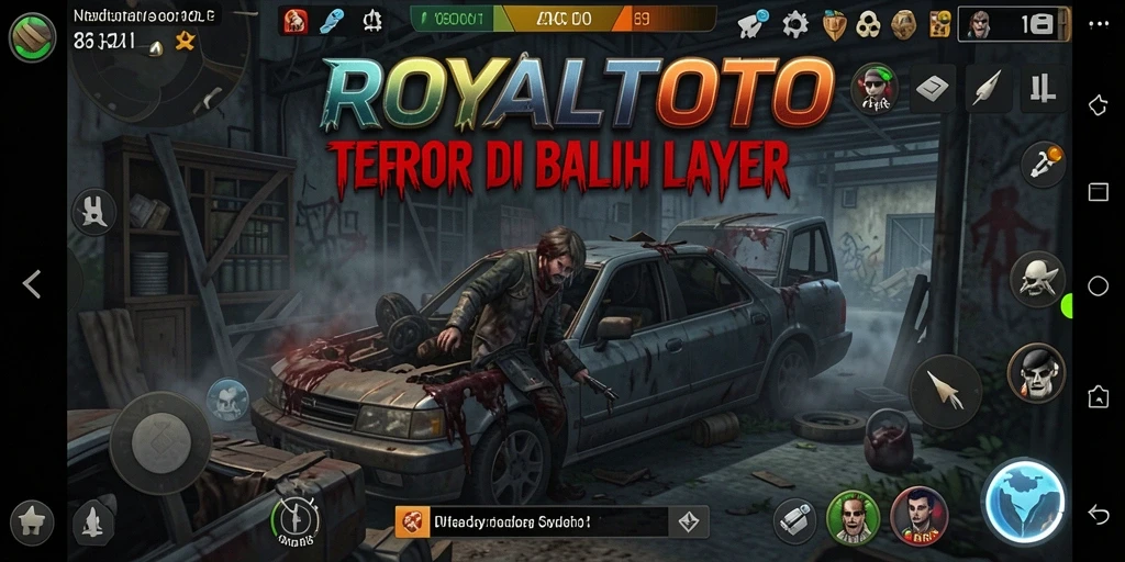 Tangkapan layar ROYALTOTO yang menunjukkan momen mencekam dalam gameplay.